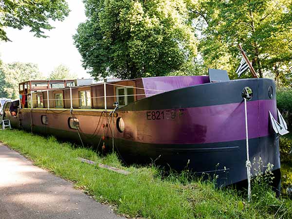 la péniche Orphée